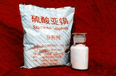 Sulfato Stannous de galvanização 7488-55-3 das matérias primas do uso industrial