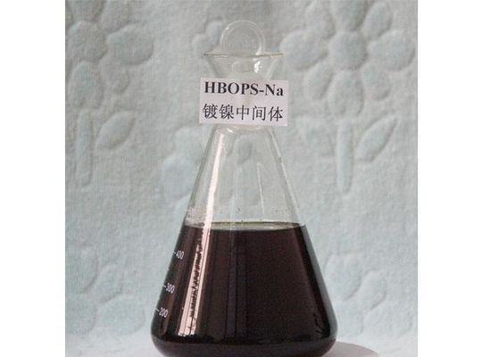 CAS 90268-78-3 produtos químicos líquidos vermelhos do chapeamento de níquel; HBOPS-Na