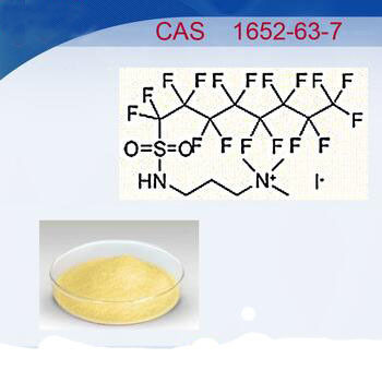 Iodetos Sulfonyl do amônio quaternário do Alkyl amarelado de Perfluoro dos Fluorochemicals do pó