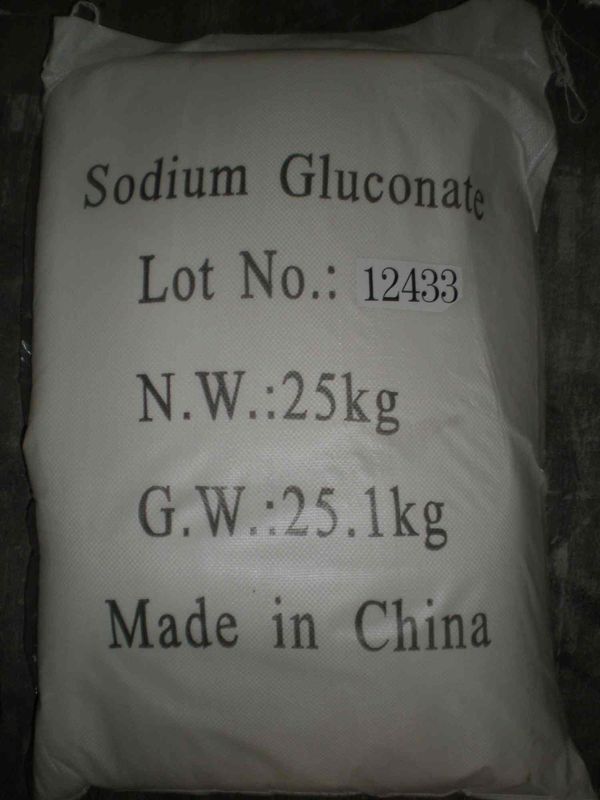527-07-1 matérias primas de galvanização do gluconato do sódio para o tratamento de superfície de metal
