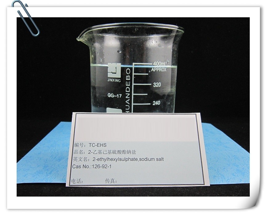 CAS 126-92-1 Sulfato de sódio etilo-hexilo C8H17NaO4S TC-EHS