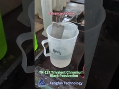 Agente de passivação de cromo trivalente e zinco negro TR-127